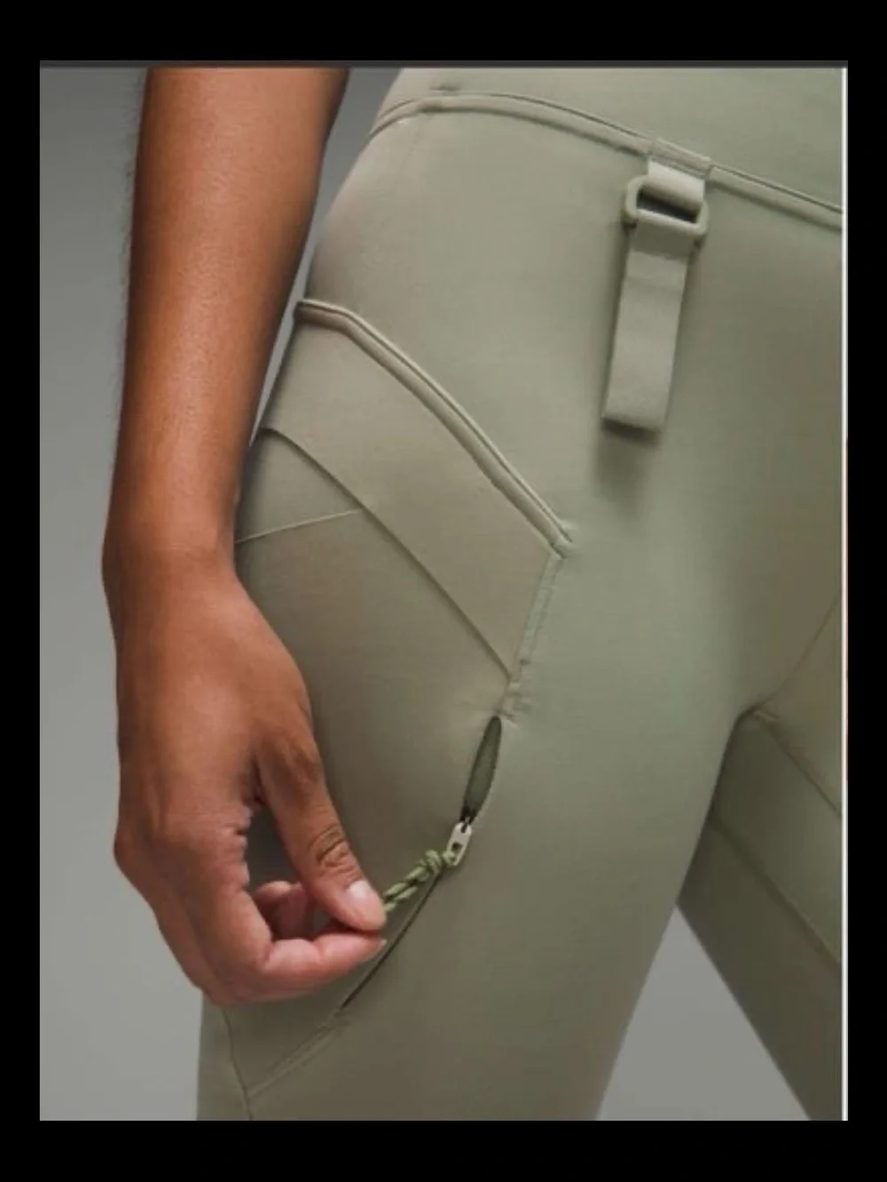 NWT Lululemon Cargo Super-High-Rise Hiking Short 8